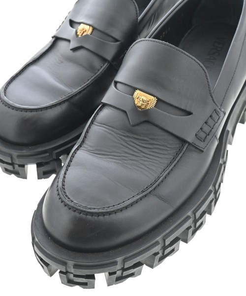 VERSACE（ヴェルサーチ）ビジネス・ドレスシューズ 黒 サイズ:EU43(28cm位) メンズ/2200694735082