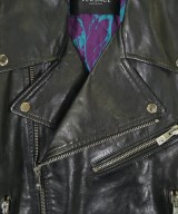 VERSACE（ヴェルサーチ）ライダース 黒 サイズ:48(L位) メンズ/2200700210039