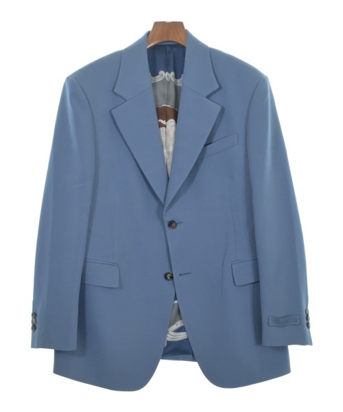 VERSACE(ヴェルサーチ)テーラードジャケット 青 サイズ:50(XL位)/2200655855026