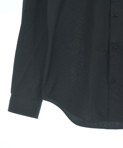 VERSACE（ヴェルサーチ）カジュアルシャツ 黒 サイズ:37(XS位) メンズ/2200656235087