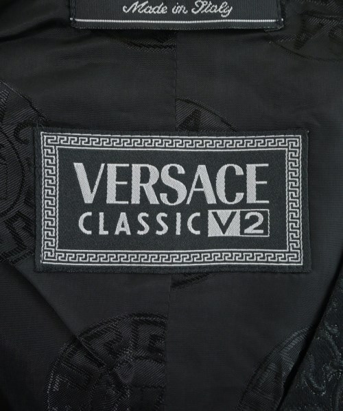 VERSACE（ヴェルサーチ）カジュアルシャツ 黒 サイズ:52(XXL位) メンズ/2200659062017