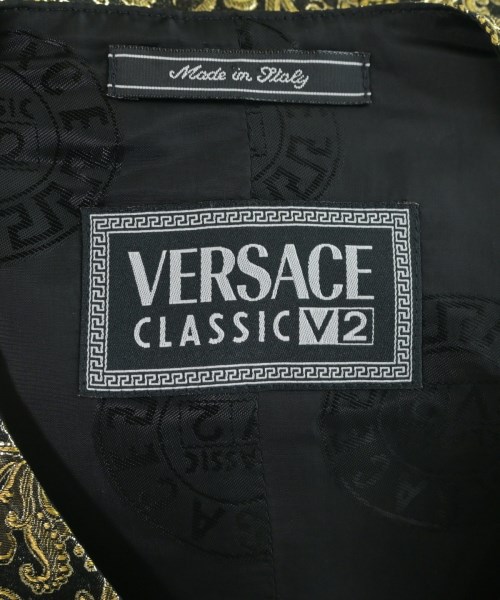 VERSACE（ヴェルサーチ）カジュアルシャツ ゴールド サイズ:50(XL位) メンズ/2200659062031