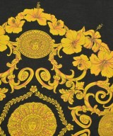 VERSACE（ヴェルサーチ）Tシャツ・カットソー 黒 サイズ:40(M位) レディース/2200662183020