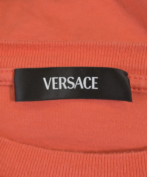 VERSACE（ヴェルサーチ）Tシャツ・カットソー オレンジ サイズ:S メンズ/2200711522046