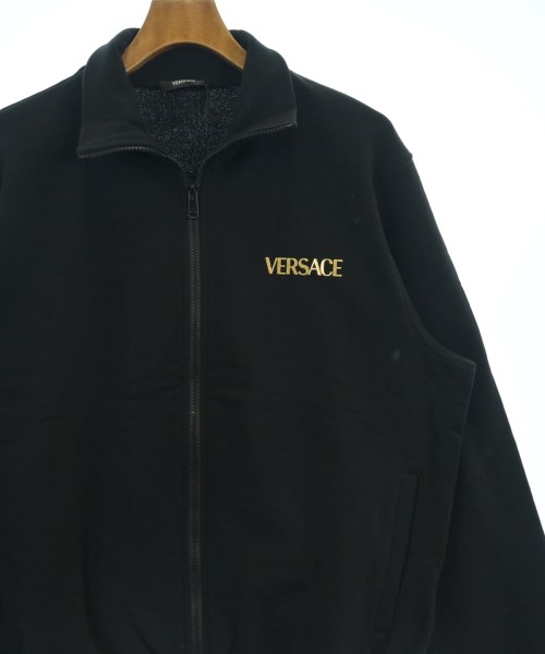 VERSACE（ヴェルサーチ）ブルゾン 黒 サイズ:M メンズ/2200718325015