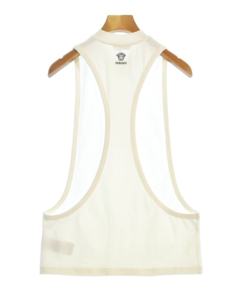 VERSACE（ヴェルサーチ）ノースリーブ 白 サイズ:38(S位) レディース/2200719207105