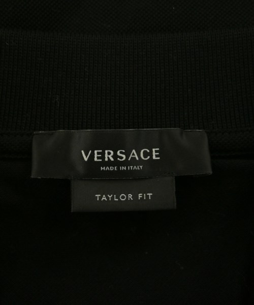 VERSACE（ヴェルサーチ）ポロシャツ 黒 サイズ:M メンズ/2200717111176