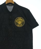 VERSACE（ヴェルサーチ）ポロシャツ 黒 サイズ:M メンズ/2200717111176