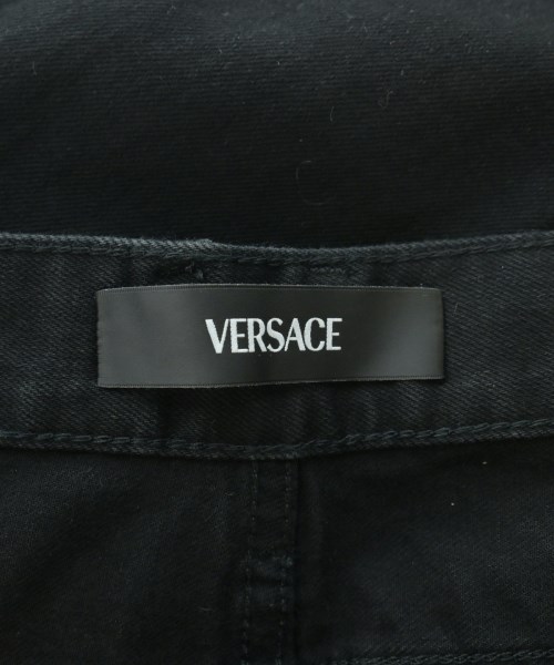 VERSACE（ヴェルサーチ）デニムパンツ 黒 サイズ:31(M位) メンズ/2200646335018
