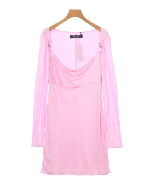 VERSACE(ヴェルサーチ)ワンピース ピンク サイズ:40(M位)/2200646439204