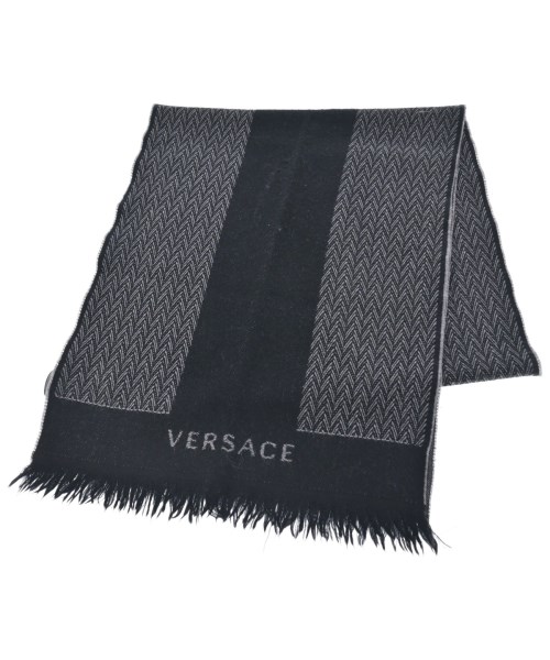VERSACE(ヴェルサーチ)マフラー 黒 サイズ:-/2200639926094