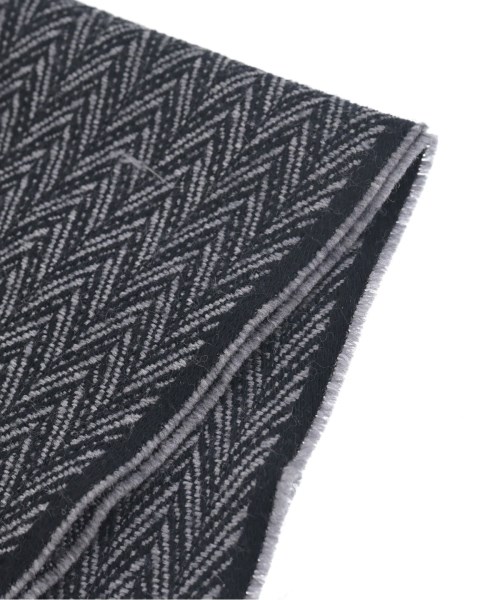 VERSACE（ヴェルサーチ）マフラー 黒 サイズ:- メンズ/2200639926094