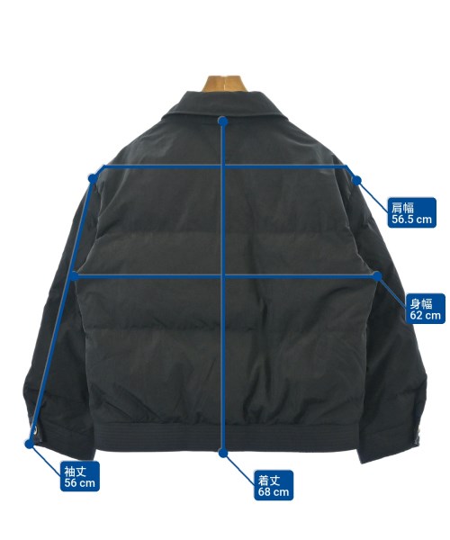 VERSACE（ヴェルサーチ）ダウンジャケット/ダウンベスト 黒 サイズ:52(XXL位) メンズ/2200651860024