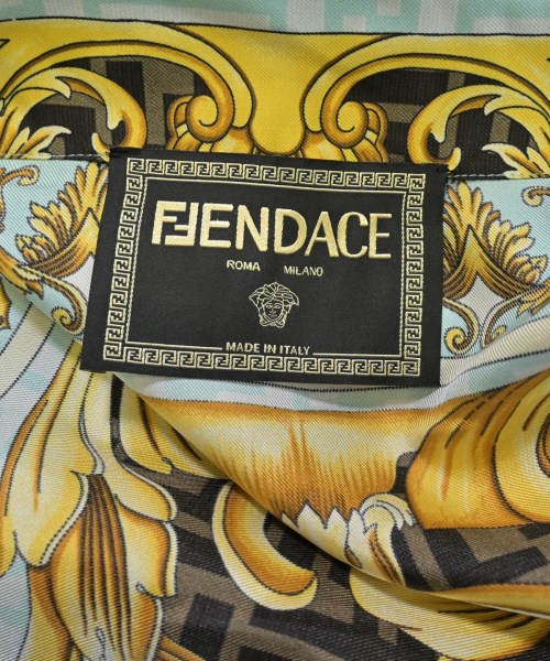 VERSACE（ヴェルサーチ）カジュアルシャツ 青 サイズ:8(XXL位) メンズ/2200651951166