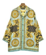 VERSACE（ヴェルサーチ）カジュアルシャツ 青 サイズ:8(XXL位) メンズ/2200651951166