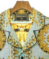 VERSACE（ヴェルサーチ）カジュアルシャツ 青 サイズ:8(XXL位) メンズ/2200651951166