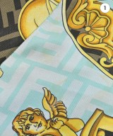 VERSACE（ヴェルサーチ）カジュアルシャツ 青 サイズ:8(XXL位) メンズ/2200651951166