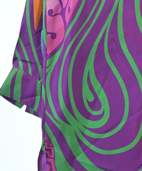 VERSACE（ヴェルサーチ）カジュアルシャツ オレンジ サイズ:56(XXXL位) メンズ/2200651951173