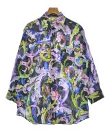 VERSACE（ヴェルサーチ）カジュアルシャツ 紫 サイズ:42(XXL位) メンズ/2200651951180