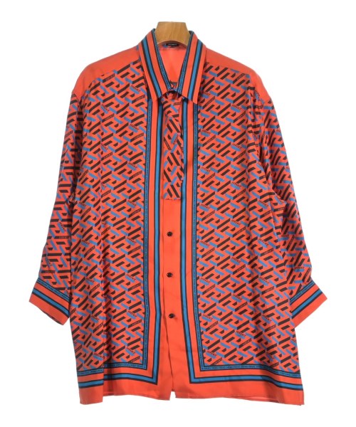 VERSACE(ヴェルサーチ)カジュアルシャツ オレンジ サイズ:44(S位)/2200651951517