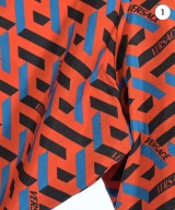 VERSACE（ヴェルサーチ）カジュアルシャツ オレンジ サイズ:44(S位) メンズ/2200651951517