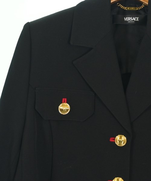 VERSACE（ヴェルサーチ）ジャケット 黒 サイズ:38(S位) レディース/2200701310011