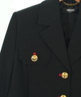VERSACE（ヴェルサーチ）ジャケット 黒 サイズ:38(S位) レディース/2200701310011