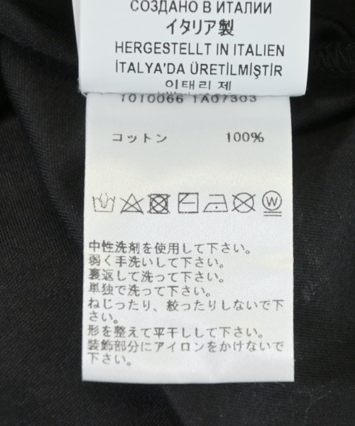 VERSACE（ヴェルサーチ）Tシャツ・カットソー 黒 サイズ:38(S位) レディース/2200701310035