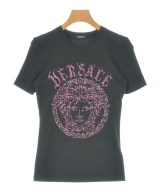 VERSACE（ヴェルサーチ）Tシャツ・カットソー 黒 サイズ:38(S位) レディース/2200701310035