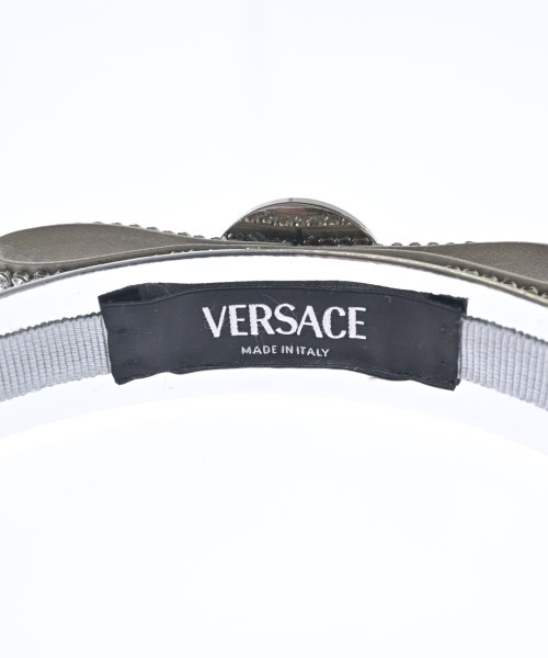 VERSACE（ヴェルサーチ）ヘアアクセサリー シルバー サイズ:- レディース/2200704680111