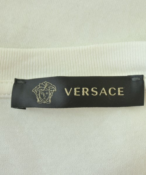 VERSACE（ヴェルサーチ）Tシャツ・カットソー 白 サイズ:M メンズ/2200705681049