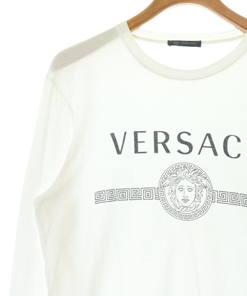 VERSACE（ヴェルサーチ）Tシャツ・カットソー 白 サイズ:M メンズ/2200705681049