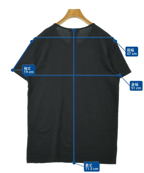 VERSACE（ヴェルサーチ）Tシャツ・カットソー 黒 サイズ:7(L位) メンズ/2200709936039