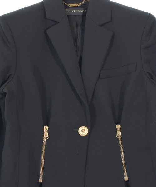 VERSACE（ヴェルサーチ）テーラードジャケット 黒 サイズ:38(S位) レディース/2200663885015