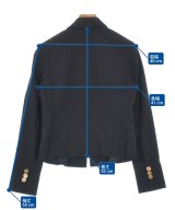VERSACE（ヴェルサーチ）テーラードジャケット 黒 サイズ:38(S位) レディース/2200663885015