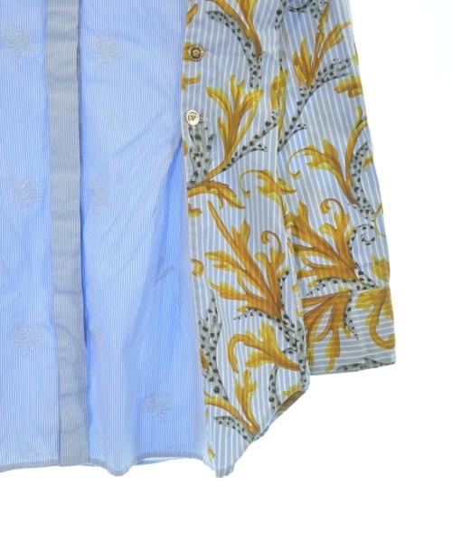 VERSACE（ヴェルサーチ）カジュアルシャツ 青 サイズ:38(S位) レディース/2200663885022