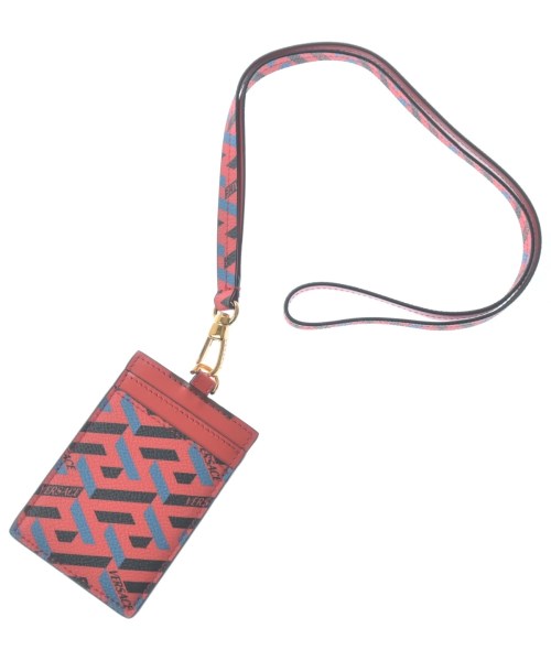 VERSACE（ヴェルサーチ）カードケース 赤 サイズ:- レディース/2200663885091