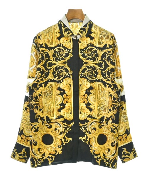 VERSACE(ヴェルサーチ)ブラウス 黒 サイズ:38(S位)/2200665289033