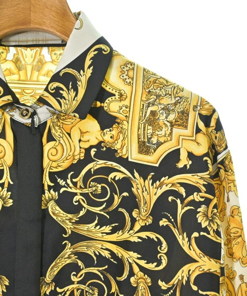 VERSACE（ヴェルサーチ）ブラウス 黒 サイズ:38(S位) レディース/2200665289033