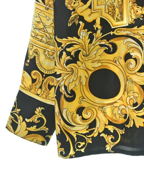 VERSACE（ヴェルサーチ）ブラウス 黒 サイズ:38(S位) レディース/2200665289033