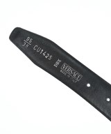 VERSACE（ヴェルサーチ）ベルト 黒 サイズ:95/38 メンズ/2200665474088