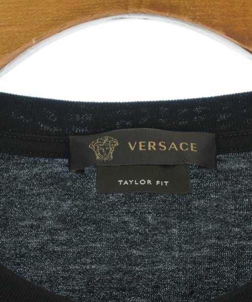 VERSACE（ヴェルサーチ）Tシャツ・カットソー 黒 サイズ:XS メンズ/2200667702028