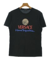 VERSACE（ヴェルサーチ）Tシャツ・カットソー 黒 サイズ:XS メンズ/2200667702028
