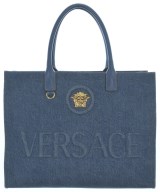 VERSACE（ヴェルサーチ）トートバッグ 紺 サイズ:LARGE レディース/2200668217019