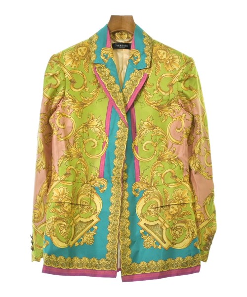 VERSACE(ヴェルサーチ)ジャケット 緑 サイズ:40(M位)/2200670817016