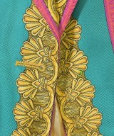 VERSACE（ヴェルサーチ）ジャケット 緑 サイズ:40(M位) レディース/2200670817016