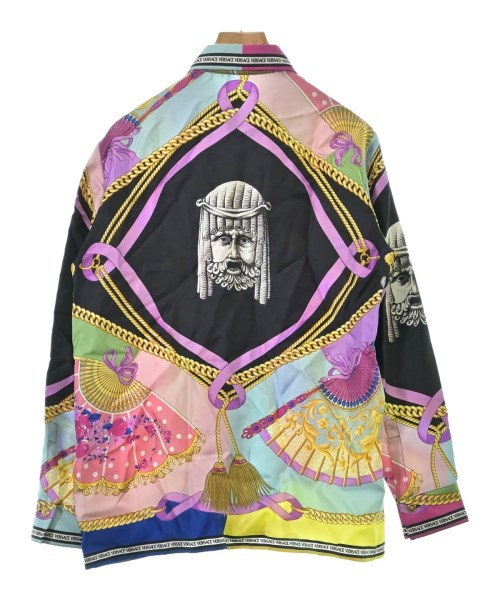 VERSACE（ヴェルサーチ）カジュアルシャツ 緑 サイズ:36(XS位) レディース/2200670817023