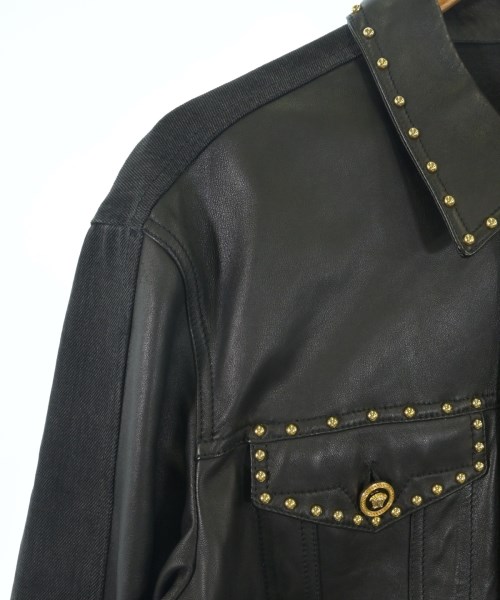 VERSACE（ヴェルサーチ）ブルゾン 黒 サイズ:52(XXL位) メンズ/2200730707035