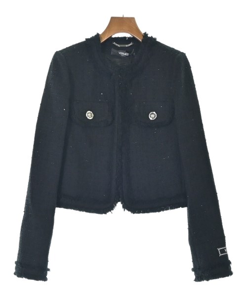 VERSACE(ヴェルサーチ)のノーカラージャケット サイズ:38(S位) 86,000円
