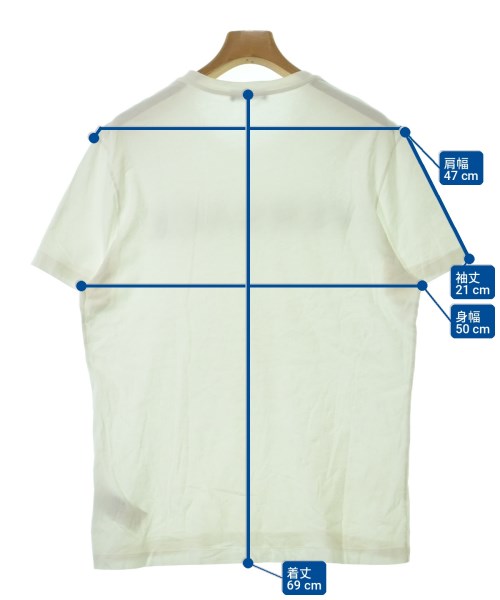 VERSACE（ヴェルサーチ）Tシャツ・カットソー 白 サイズ:XL メンズ/2200733536038